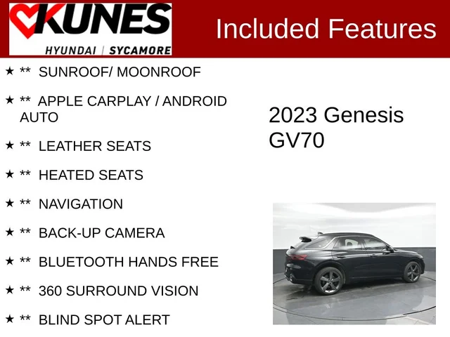 SEMINUEVOS GENESIS GV70 a Estados en autogozo