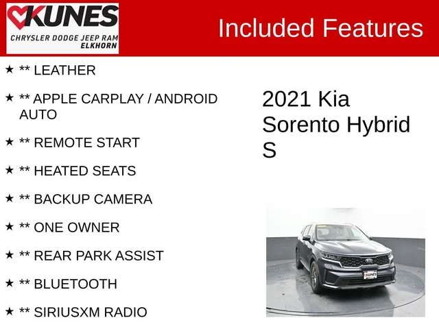 SEMINUEVOS KIA Sorento Hybrid a Estados en autogozo