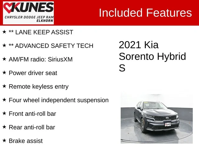 SEMINUEVOS KIA Sorento Hybrid a Estados en autogozo