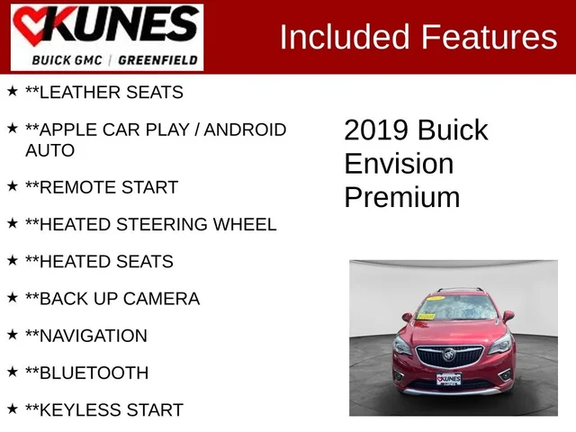 SEMINUEVOS BUICK Envision a Estados en autogozo
