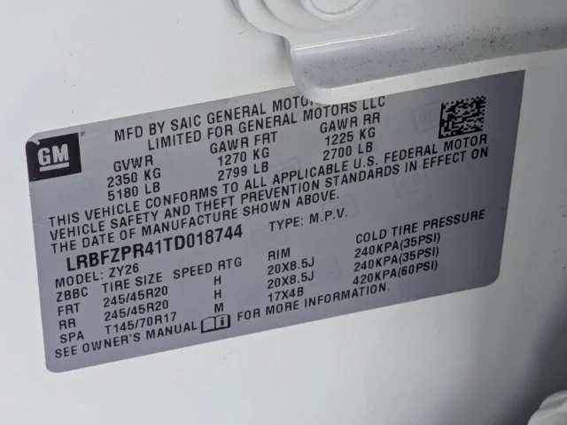 Nuevos BUICK ENVISION à Estados chez autogozo