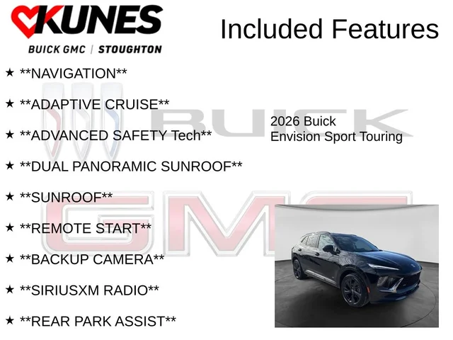 Nuevos BUICK ENVISION à Estados chez autogozo