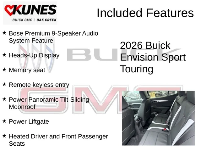 Nuevos BUICK ENVISION à Estados chez autogozo