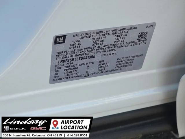 Nuevos BUICK ENVISION à Estados chez autogozo