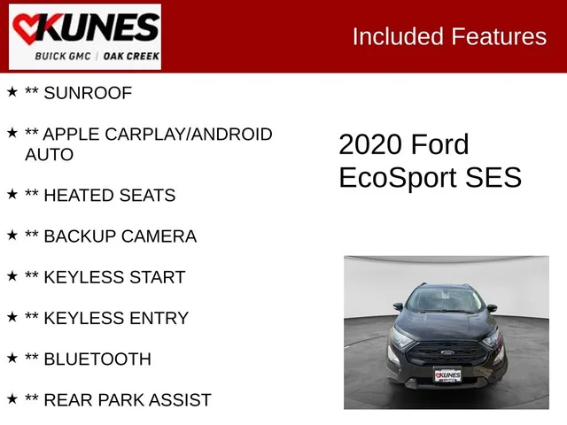 SEMINUEVOS FORD EcoSport a Estados en autogozo