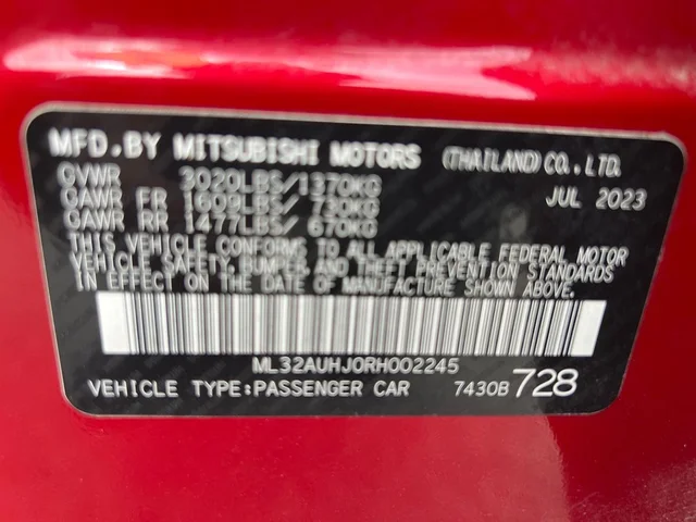 SEMINUEVOS MITSUBISHI Mirage a Estados en autogozo