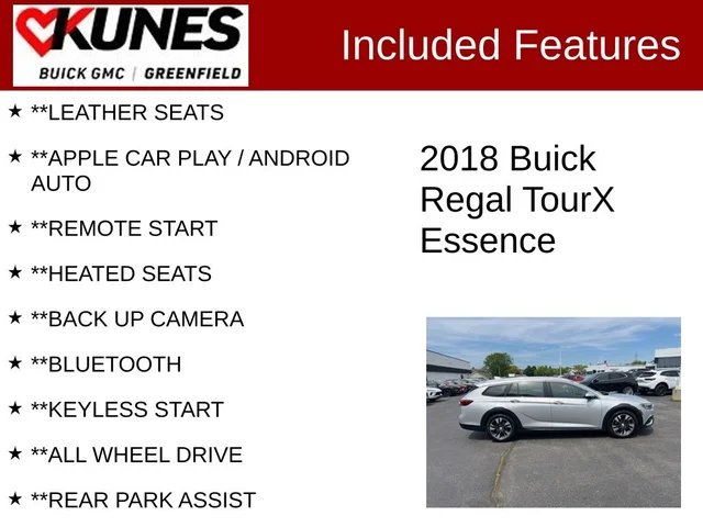 SEMINUEVOS BUICK Regal TourX a Estados en autogozo