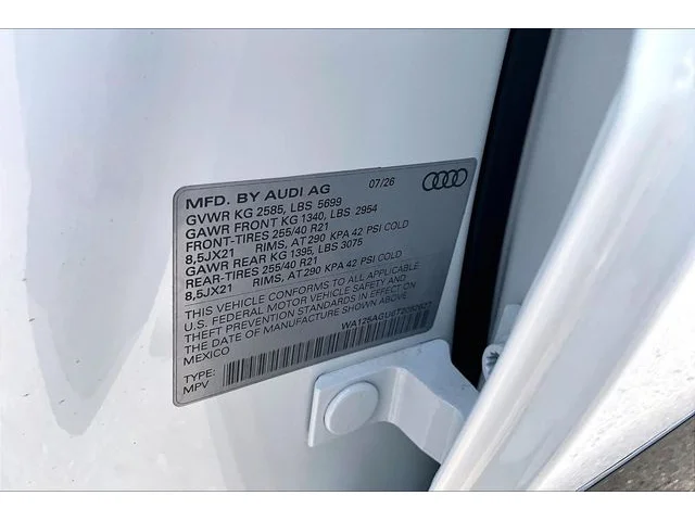 Nuevos AUDI SQ5 à Estados chez autogozo