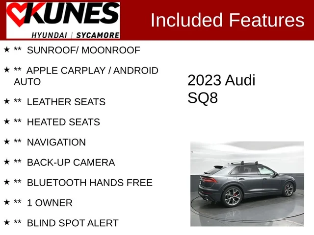 SEMINUEVOS AUDI SQ8 a Estados en autogozo