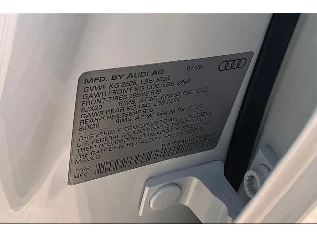 Nuevos AUDI Q5 à Estados chez autogozo
