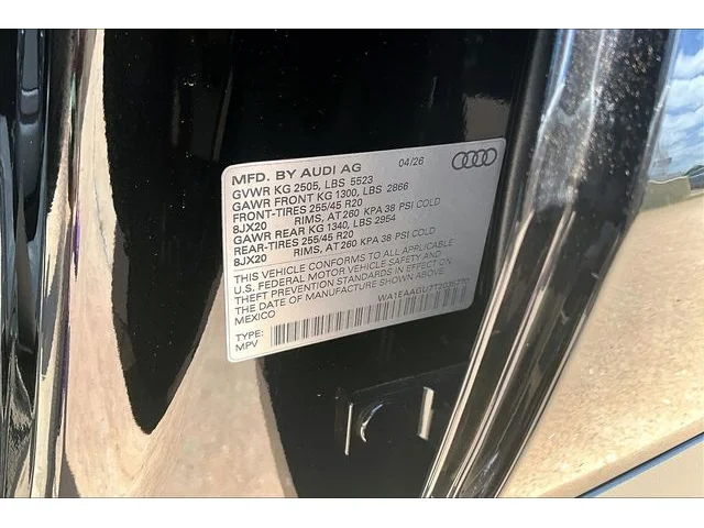 Nuevos AUDI Q5 à Estados chez autogozo