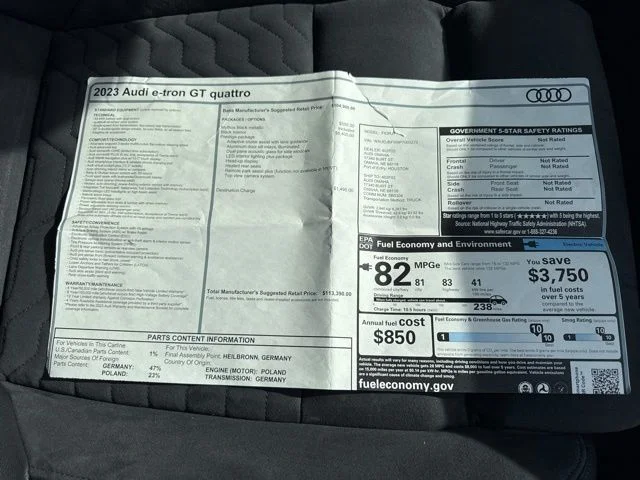 SEMINUEVOS AUDI e-tron GT a Estados en autogozo
