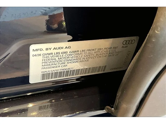 Nuevos AUDI S8 à Estados chez autogozo