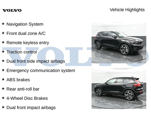 Nuevos VOLVO XC40 à Estados chez autogozo