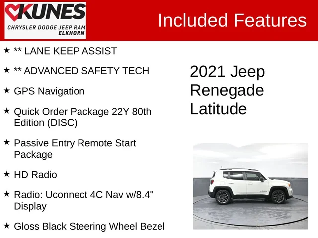 SEMINUEVOS JEEP Renegade a Estados en autogozo