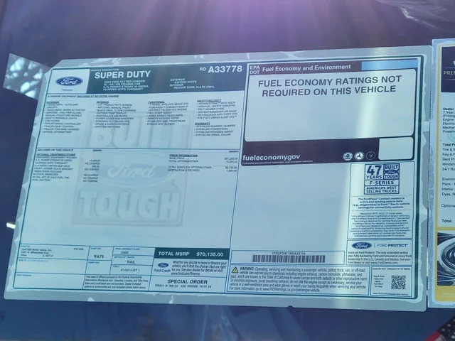 Nuevos FORD SUPER DUTY F-550 DRW à Estados chez autogozo