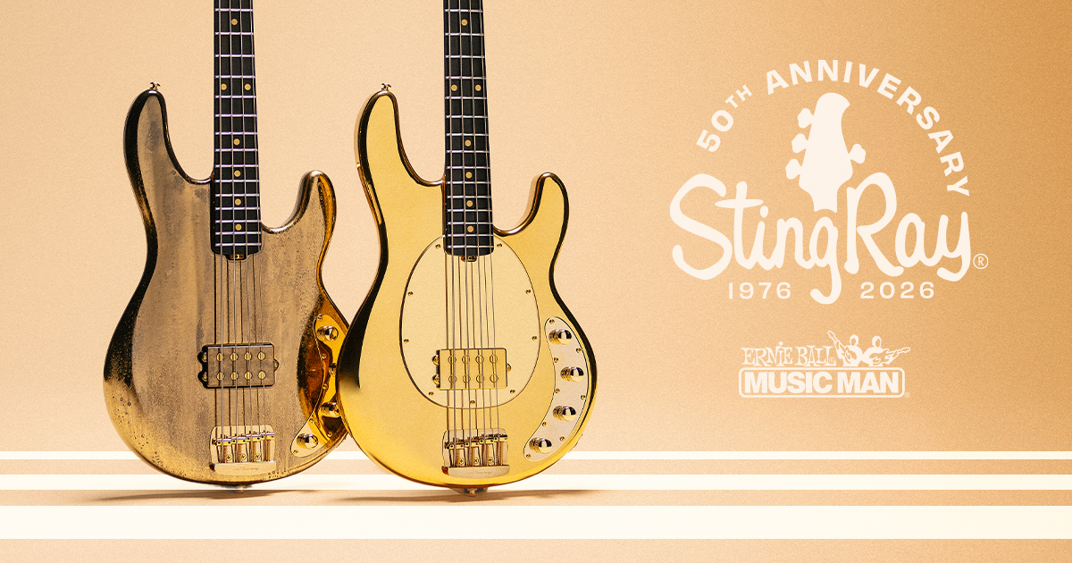 StingRay 50th Anniversary | Basses | Ernie Ball Music Man