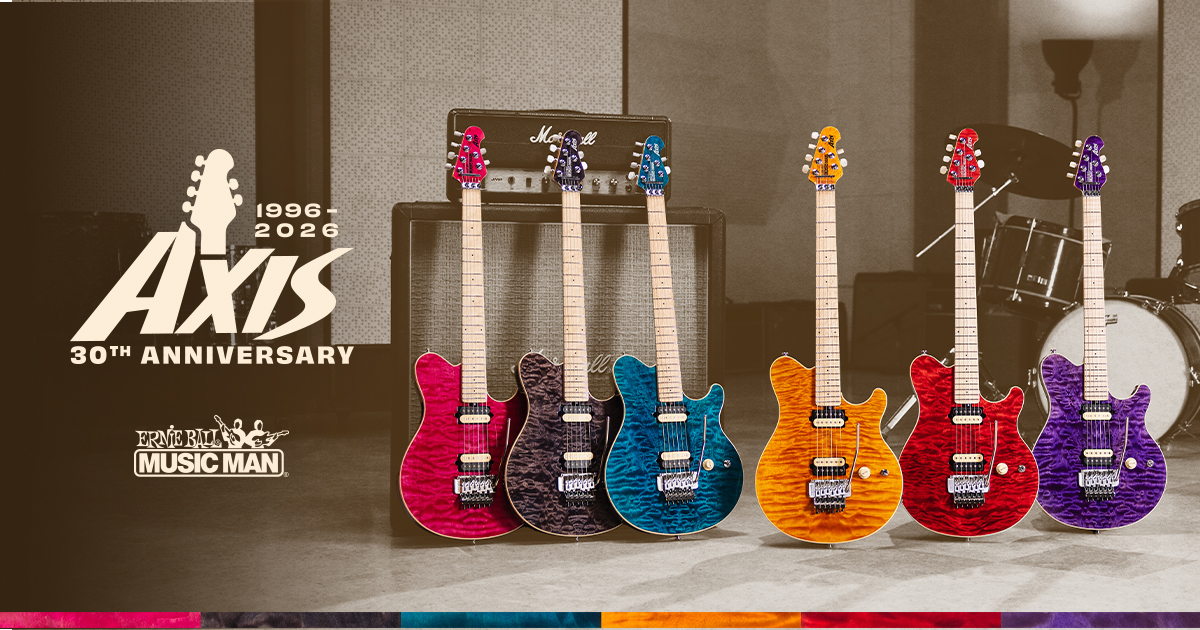 Axis 30th Anniversary | Guitars | Ernie Ball Music Man