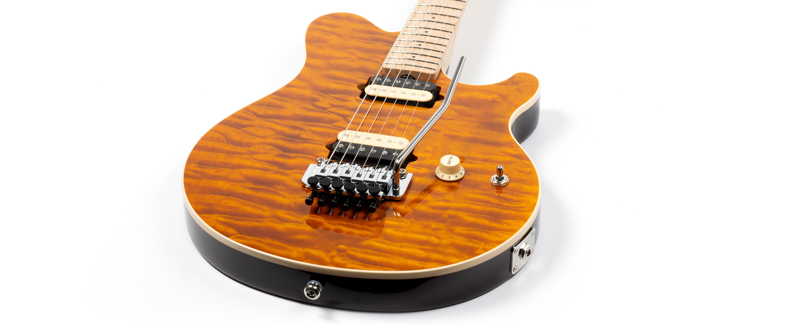 MUSIC MAN SHIP、心、NAMELESS WORLD、ONE X ON Axis Premium One Piece | Guitars | Ernie Ball Music Man