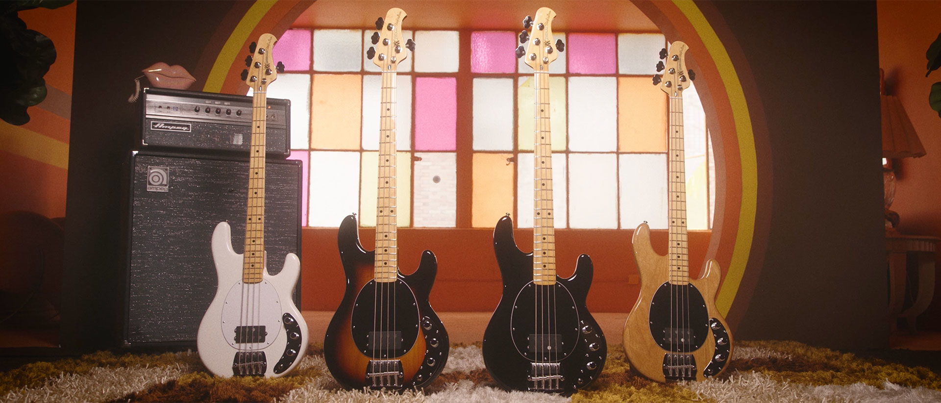 Retro '70s StingRay Bass | Basses | Ernie Ball Music Man