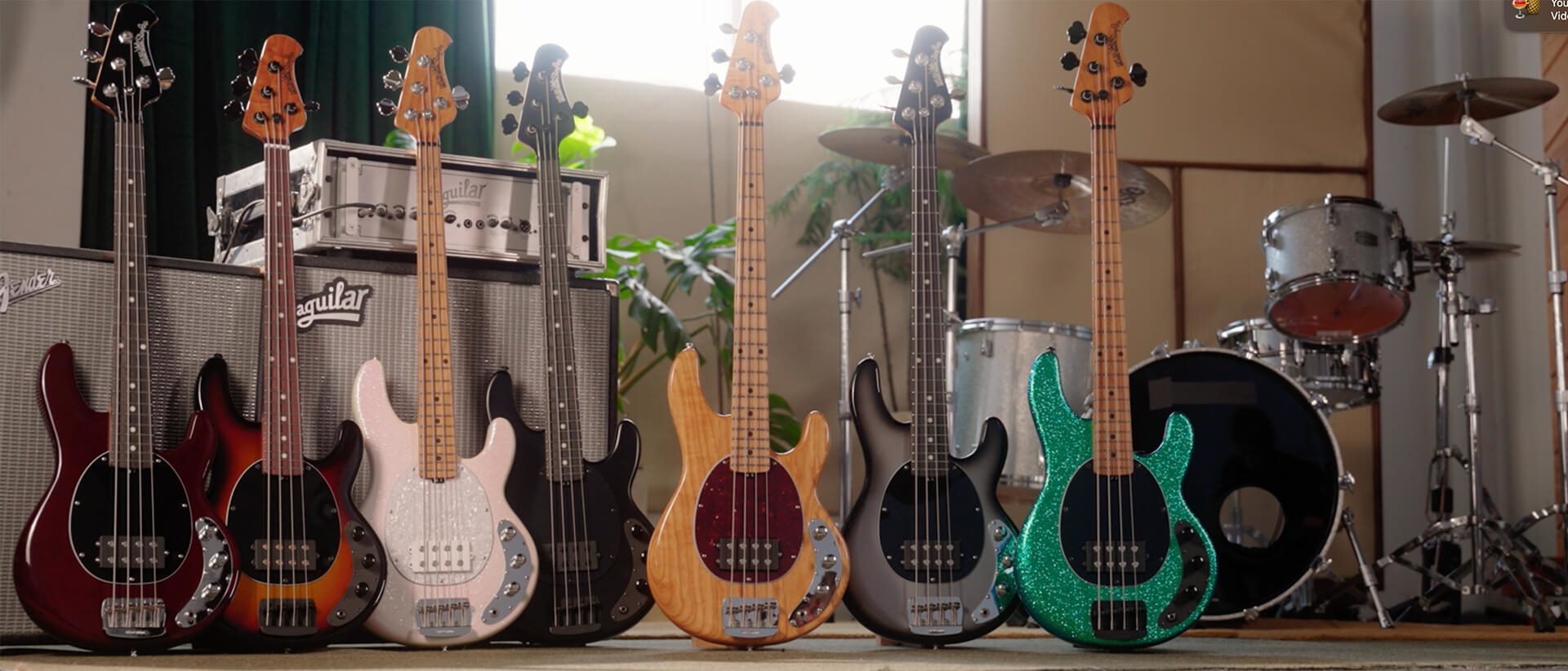 Short Scale StingRay Bass | Basses | Ernie Ball Music Man