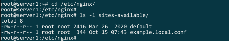 Nginx Sites Available and Sites Enabled Directories