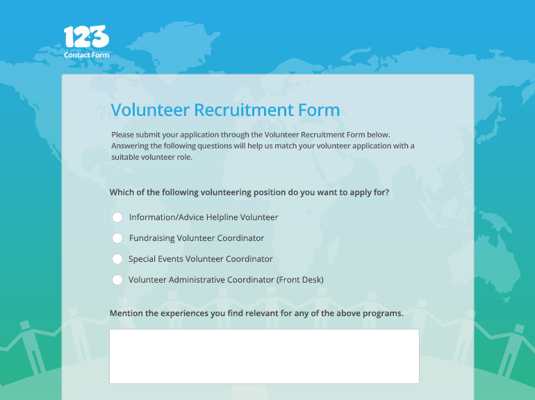 getting your volunteer recruitment
