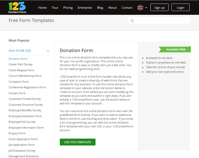 non profit forms improving your online fundraising results