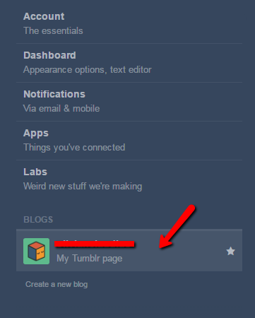 add web forms to Tumblr page