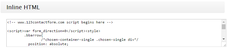 HTML Form HTML Form