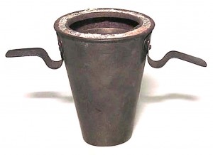 Set of 4 english renaissance style pewter cups