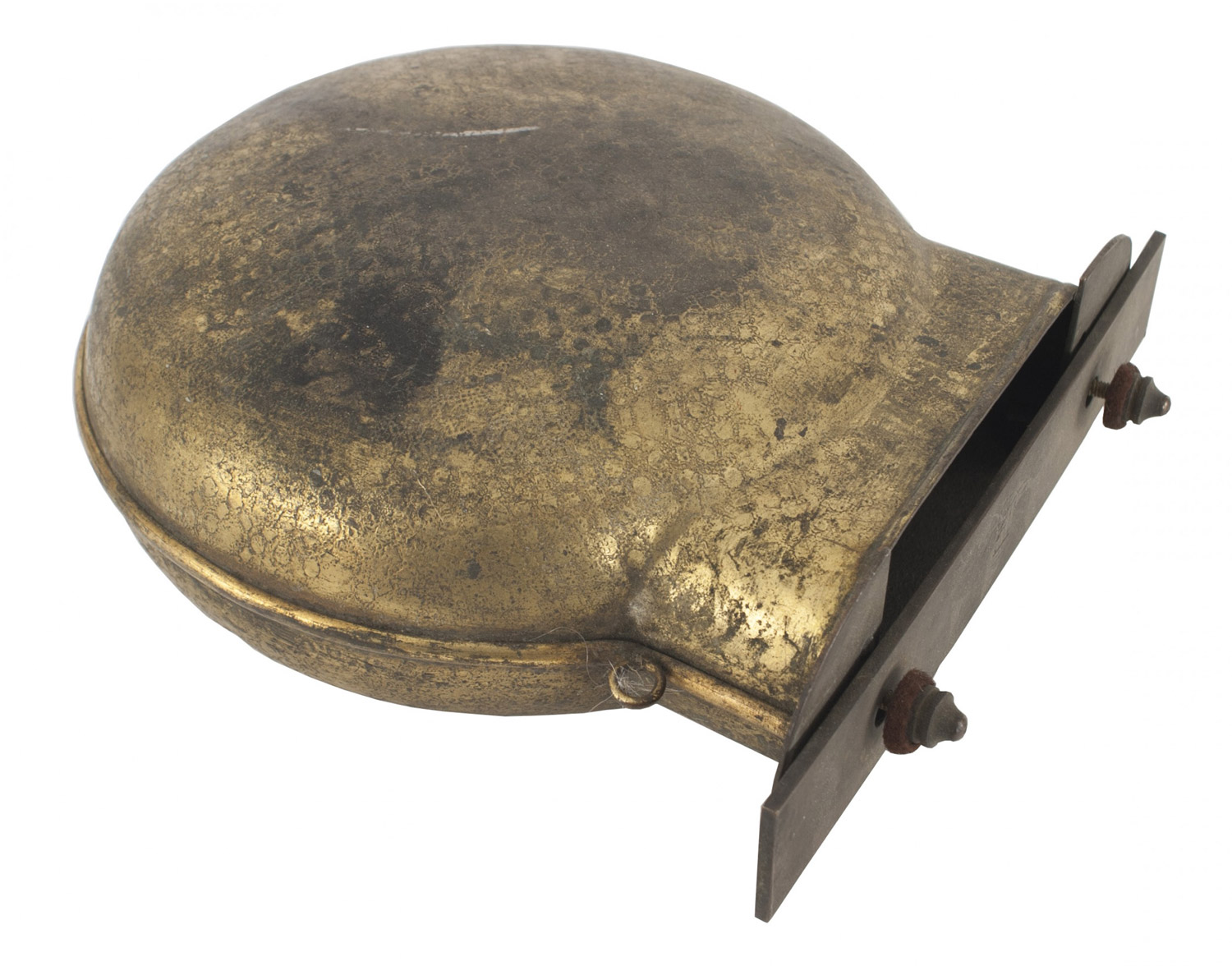 English victorian brass gong