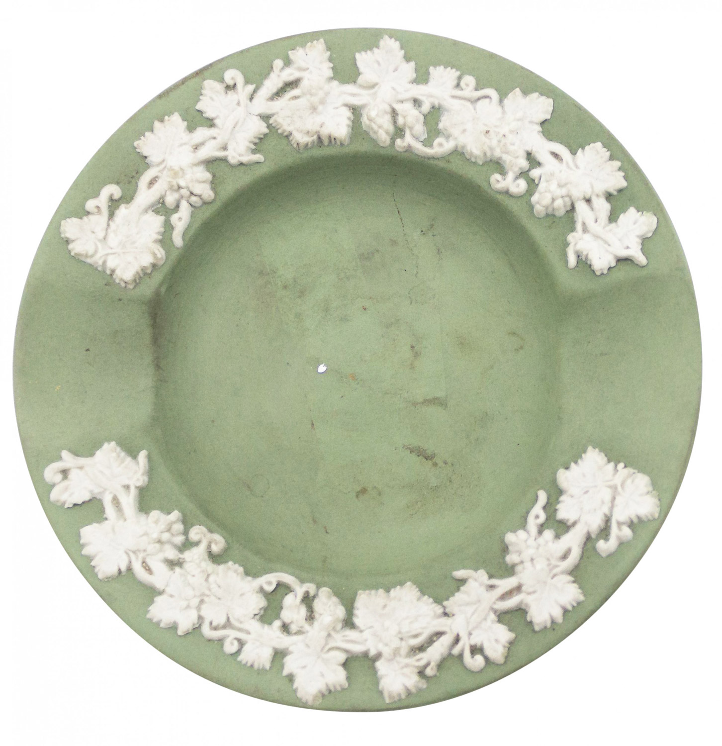Green wedgwood porcelain ashtray 5