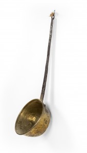 American country style brass and iron ladle 12