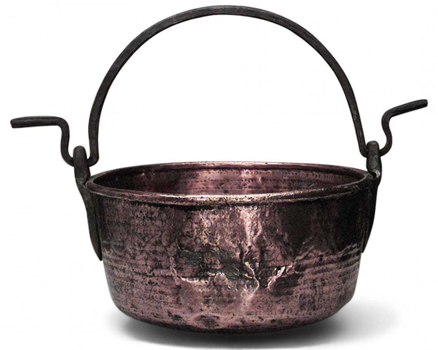 American country copper cauldron