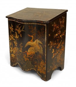 English regency chinoiserie trunk