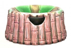 English victorian porcelain spittoon