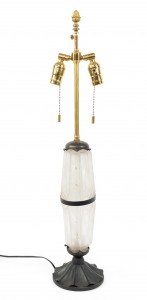 French art eco frosted glass table lamp 1