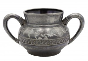 English arts crafts pewter vase 1