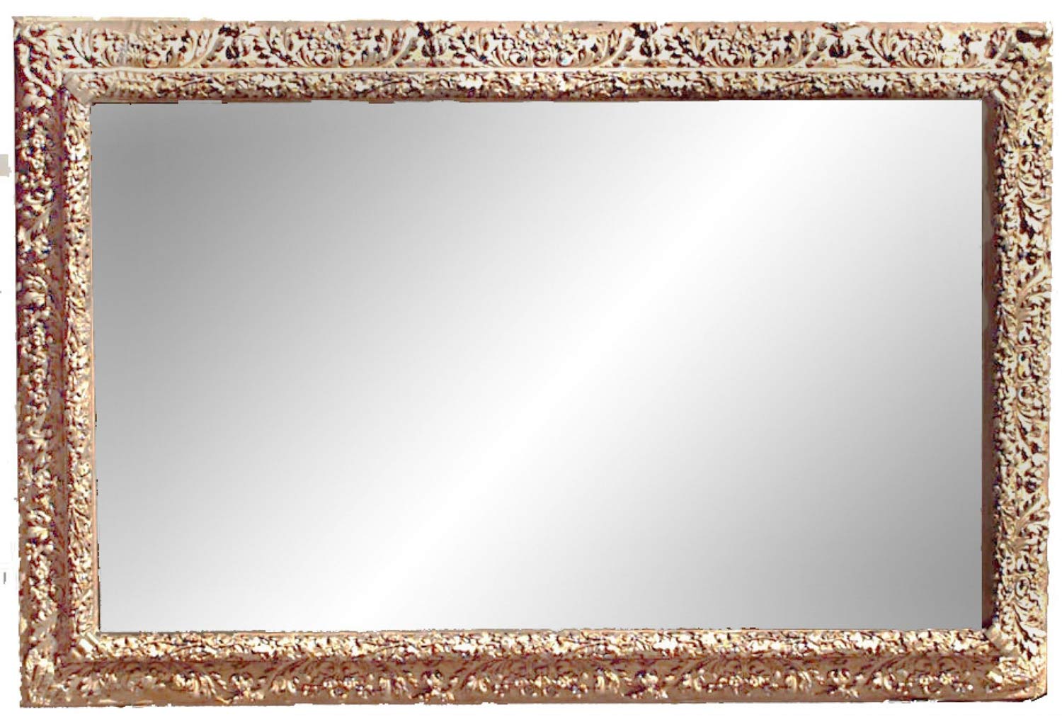 Italian rococo style gilt wood mirror frame 1