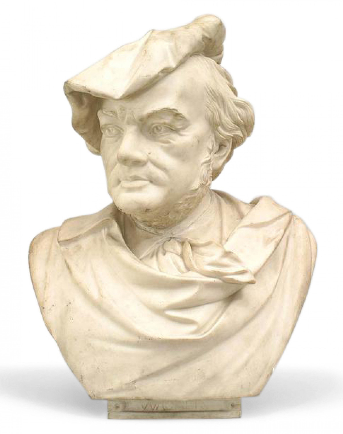 Parian porcelain wagner bust