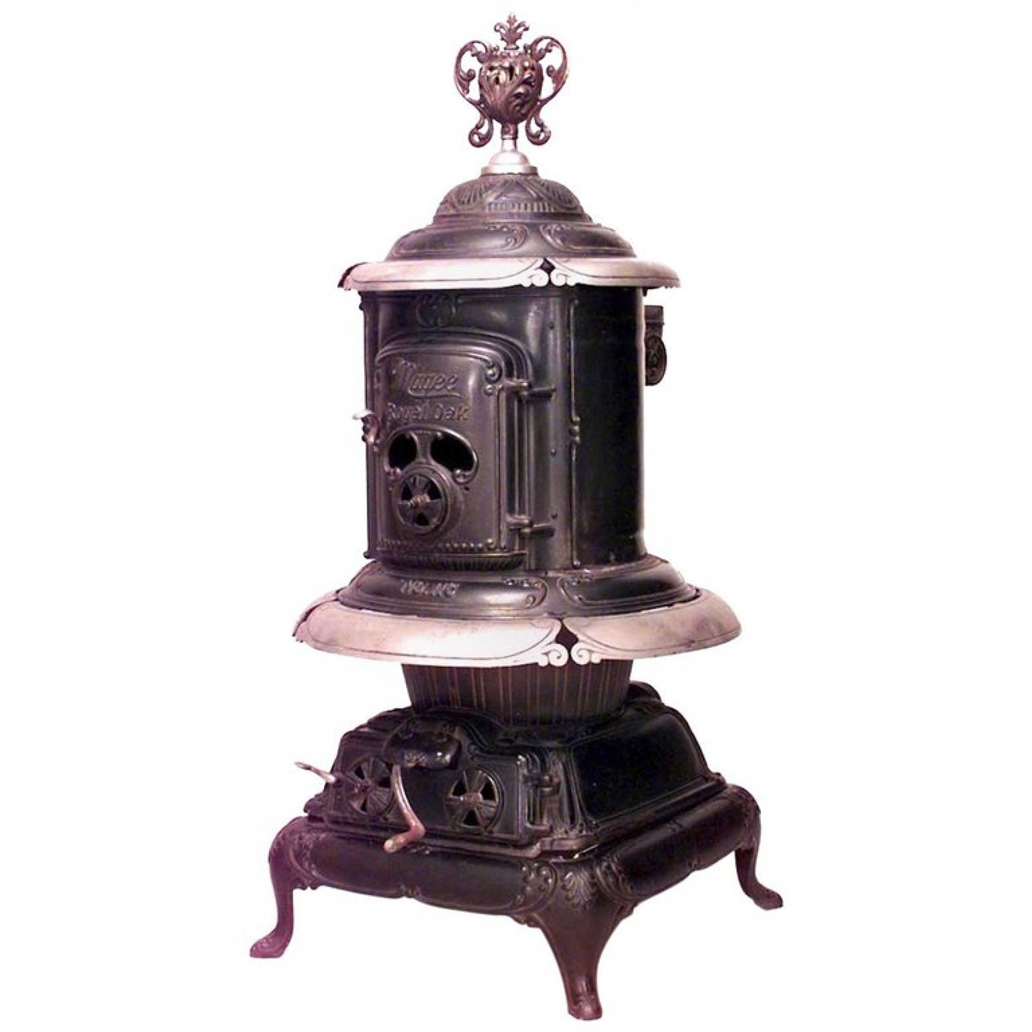 Victorian wrought iron stove