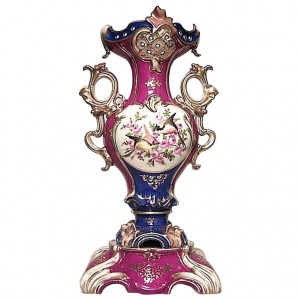 French victorian jacob petit style porcelain vase