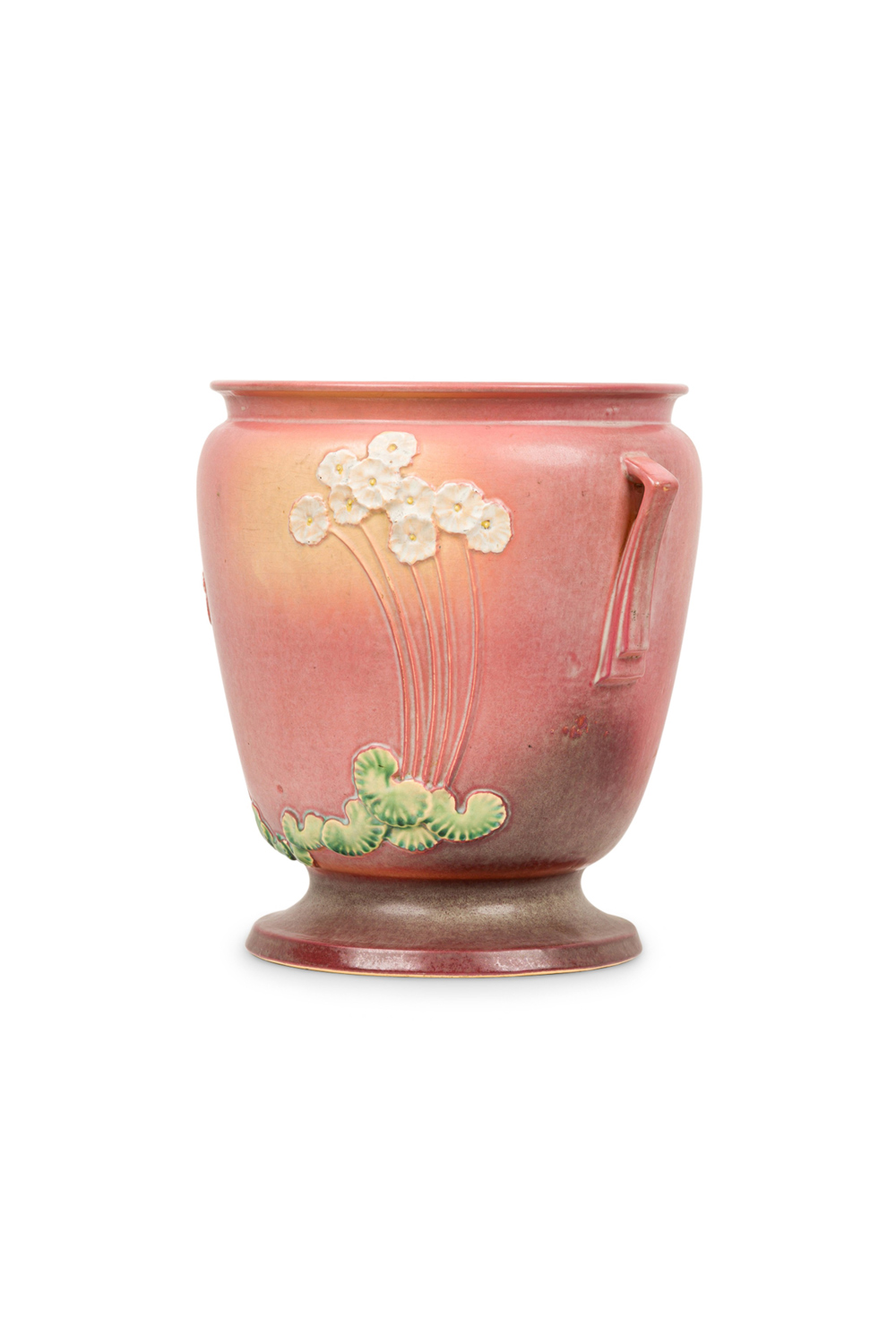 American mission roseville porcelain pot