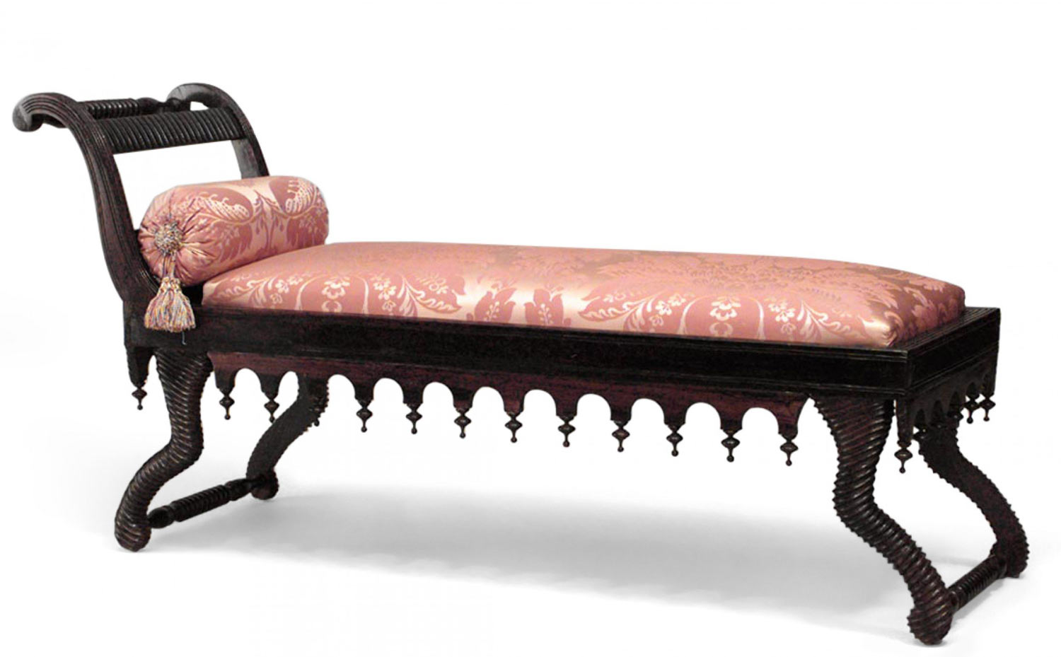 English regency style rosewood chaise