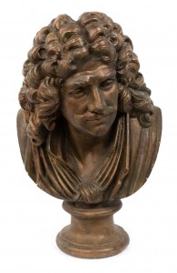 French plaster corneilla van cleve bust 1