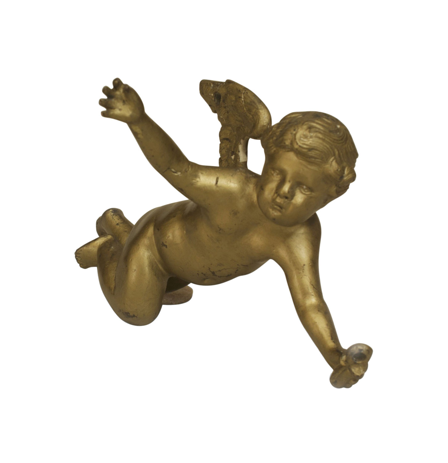 Louis xv bronze winged cupid