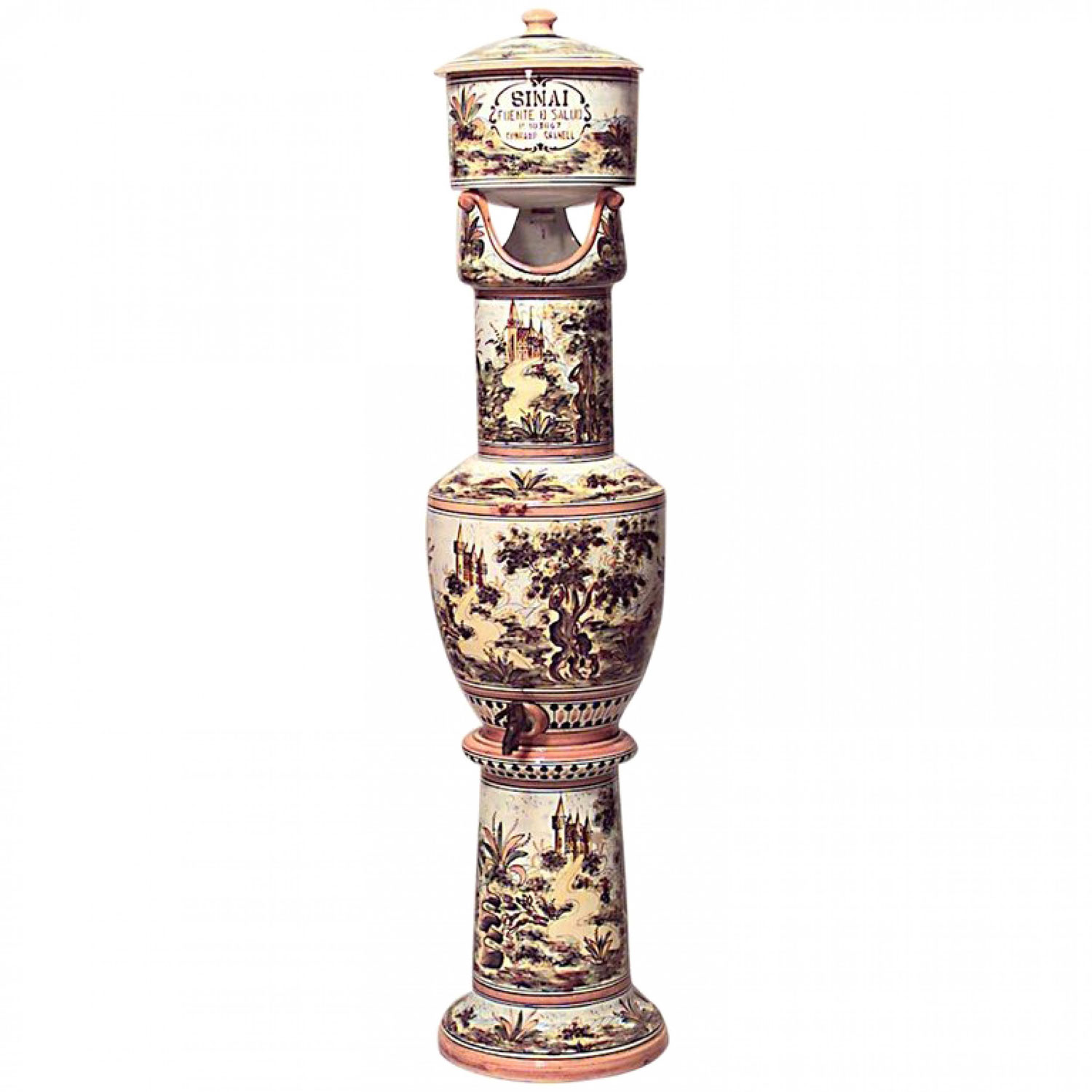 Italian majolica water sinai