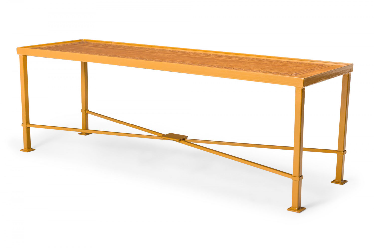 English georgian satinwood coffee table