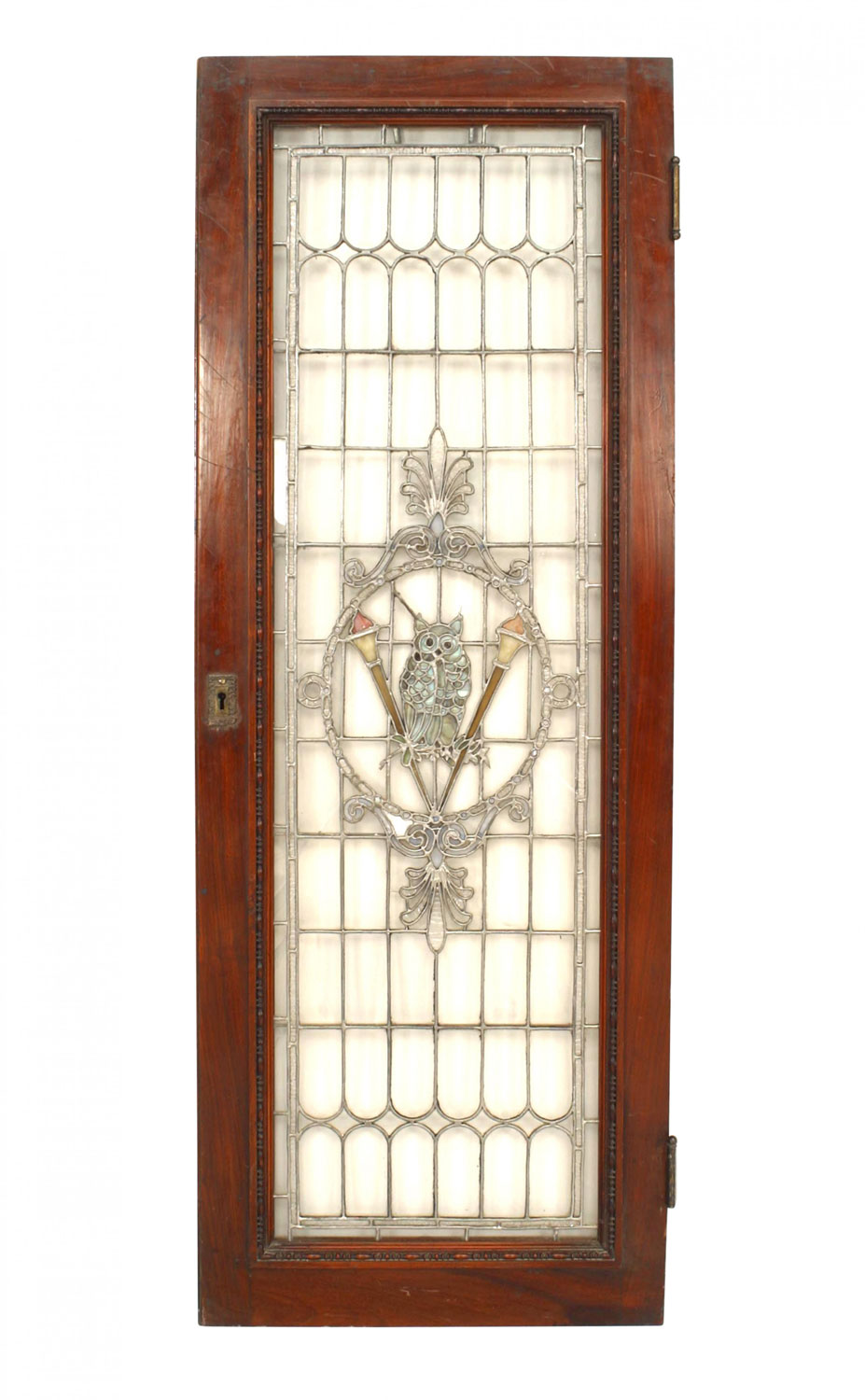American victorian mahogany owl windows
